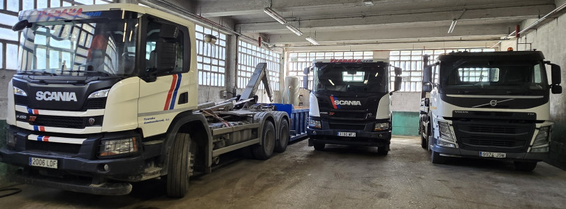 Scania 450, 290 y Volvo 450